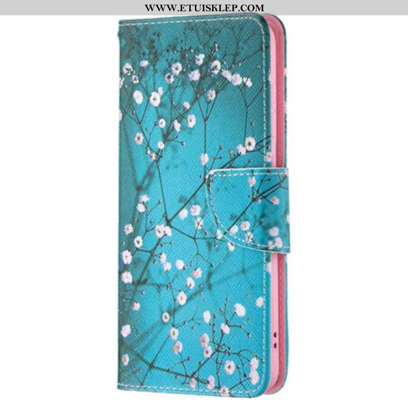 Etui Folio do Samsung Galaxy S21 FE Kwitnące Drzewo